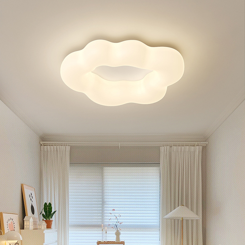Baby Nursery Ceiling Light - 子供部屋の寝室のシーリングライト LED ホワイトクラウドライト暖かいロマンチックな保育園ベビールーム男の子女の子寝室のシーリングランプ