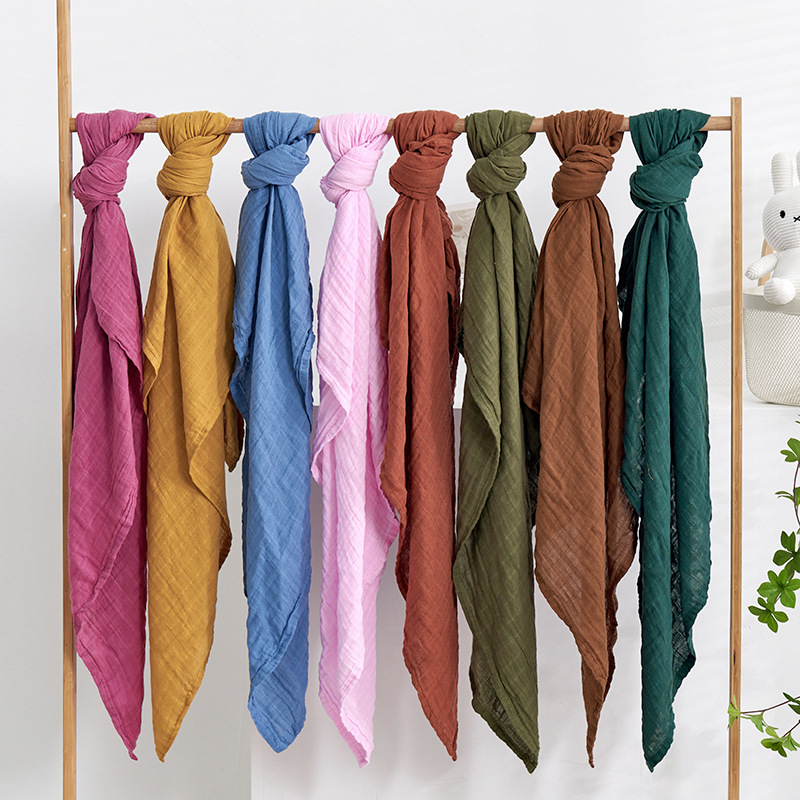 Swaddle Blanket Muslin - カンゴベイビー # 私のソフトライフ # オールシーズンモスリンおくるみブランケット新生児バスタオルマルチデザイン機能ベビーラップ幼児キルト