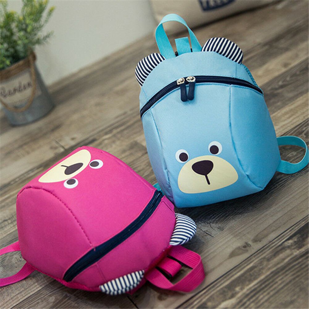 Baby Nursery Bags - かわいいウォーキングストラップ安全ハーネス手綱付き幼児用リュックサック、幼児用スクールバックパック、漫画柄バッグ、保育園用ショルダーバッグ