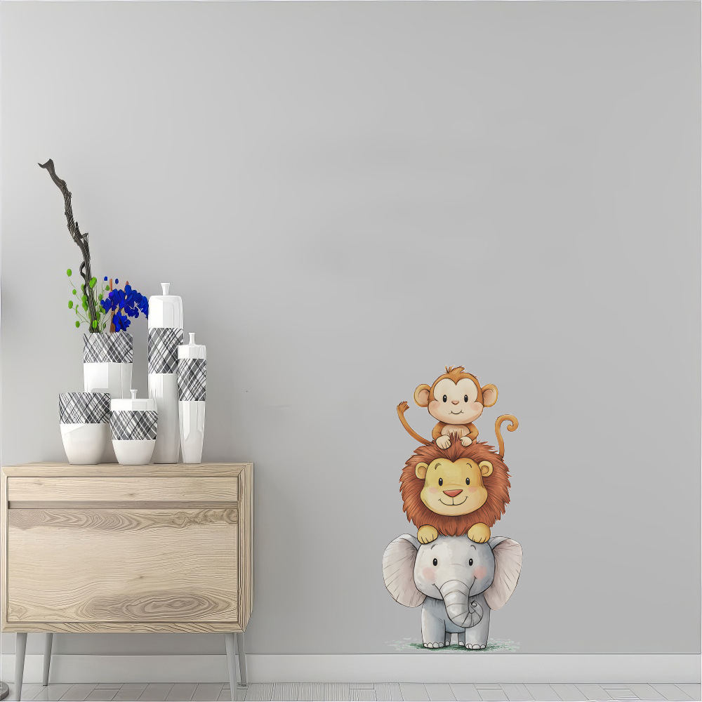 かわいい森の動物の壁ステッカー部屋用ベビールーム装飾保育園壁 - Baby Nursery Vinyl のレビューと価格