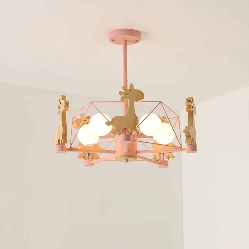 子供部屋,子供部屋,男の子,女の子,寝室用の無垢材の回転する - Baby Nursery Ceiling Light のレビューと価格