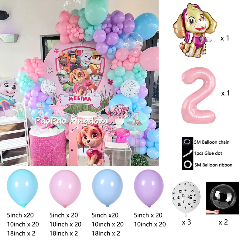 パウ・パトロール デジタルバルーンセット チェイス スカイ  - Baby Nursery Girl のレビューと価格