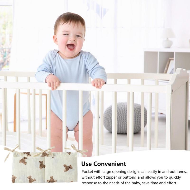 ベビーベッドオーガナイザー、キャディベッド、収納バッグ、2ポ - Baby Nursery Bags のレビューと価格