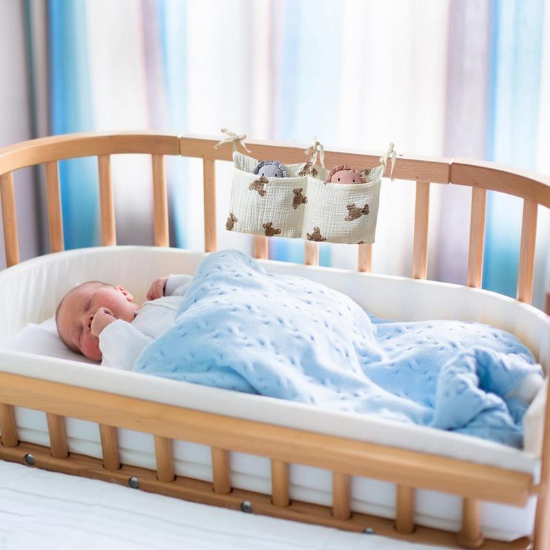 ベビーベッドオーガナイザー、キャディベッド、収納バッグ、2ポ - Baby Nursery Bags のレビューと価格