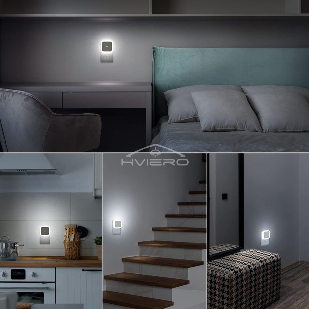 ミニナイトライト LED センサー制御誘導省エネ睡眠壁ランプ - Baby Nursery Night Light のレビューと価格