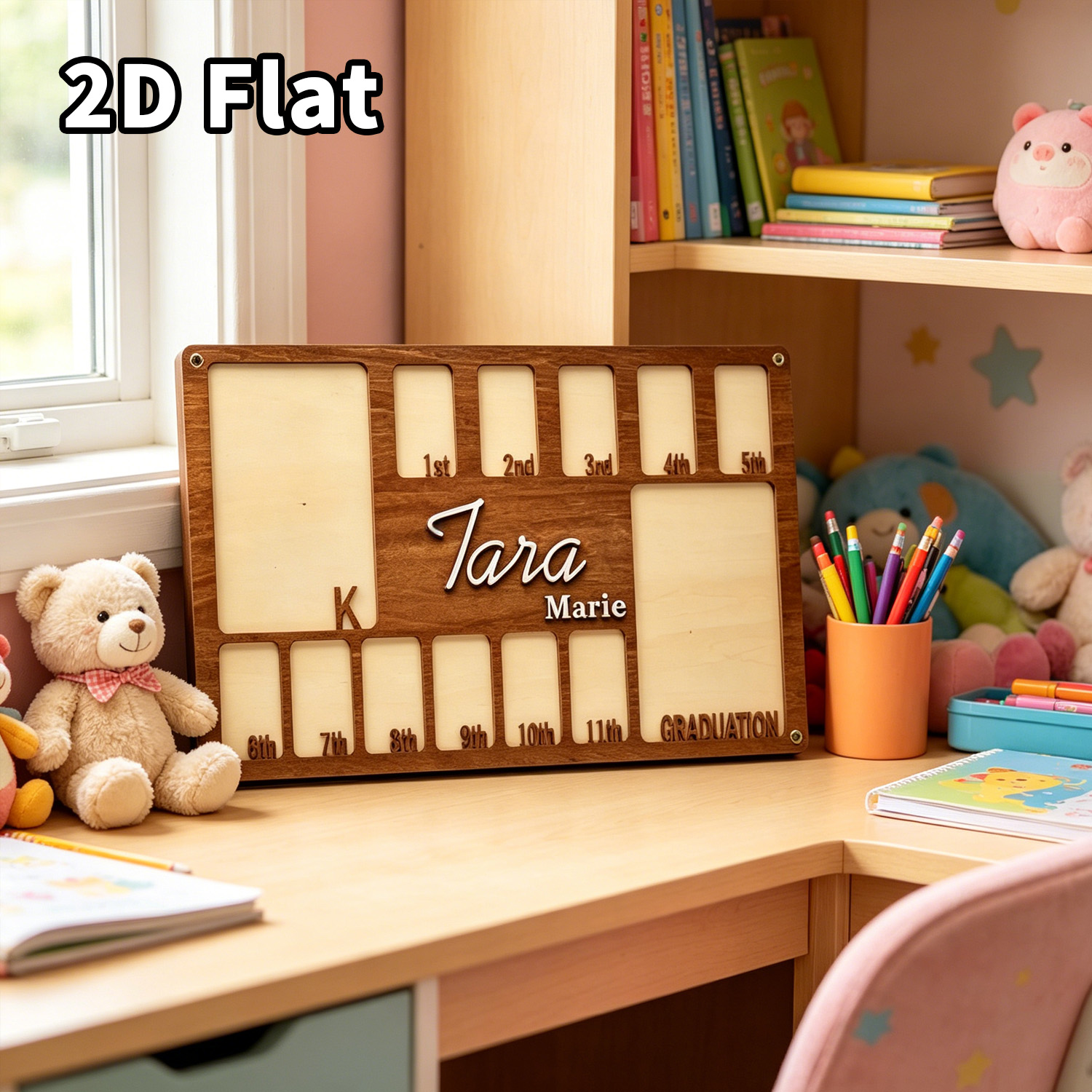 1個入りカスタムグレードフォトフレーム木製飾り板、自宅、部屋 - Baby Nursery Frames のレビューと価格