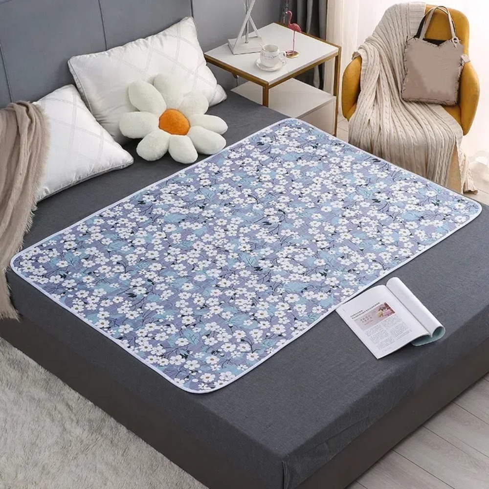 ソフト防水ベビー尿マット洗える花柄寝具尿パッド通気性ベッドプ - Baby Mattress Waterproof のレビューと価格