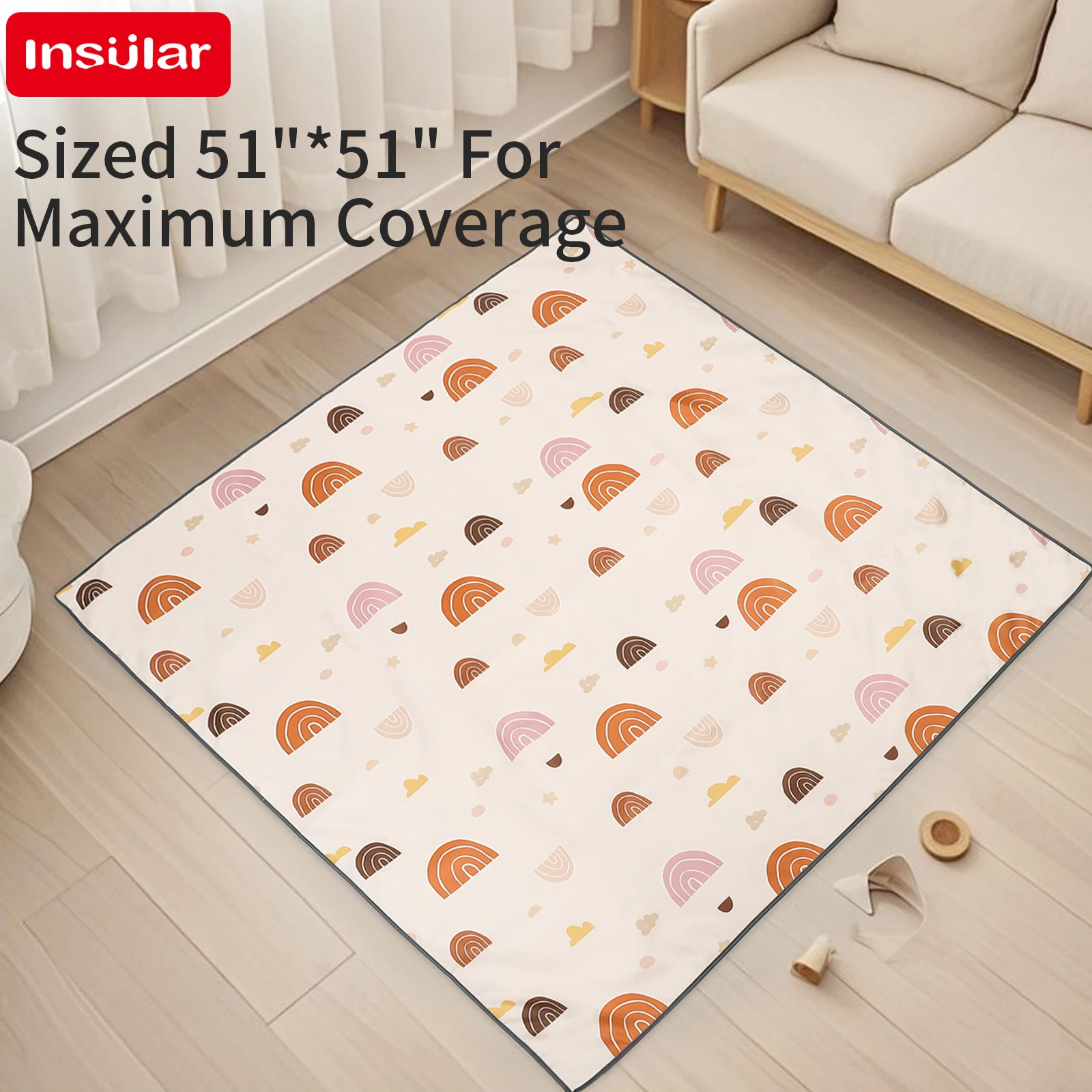 INSULAR キッズ教育マットレス折りたたみベビープレイマ - Baby Mattress Waterproof のレビューと価格