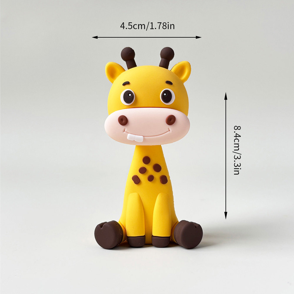 ワイルドジャングル動物ケーキトッパー ライオン ゾウ キリン - Baby Nursery Jungle Theme のレビューと価格