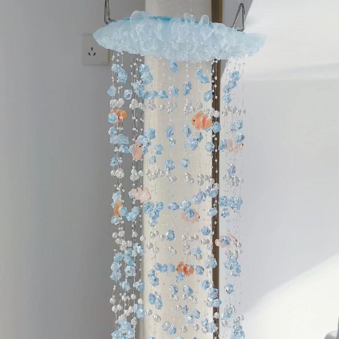 エアコイ中庭吊り下げ風鈴手作りDIY素材パッケージガールハー - Baby Nursery Decor Girl のレビューと価格