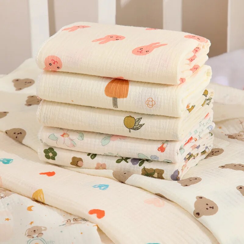 ベビー受信ブランケット新生児綿モスリンおくるみブランケット寝 - Swaddle Blanket Muslin のレビューと価格