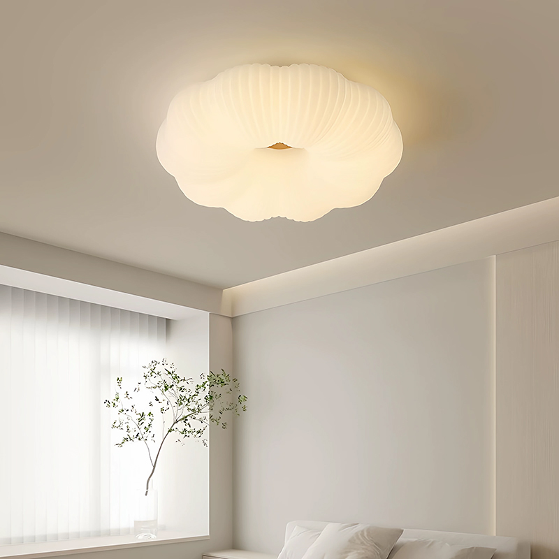 LEDクラウド子供部屋天井照明モダンクリームスタイル寝室ライ - Baby Nursery Ceiling Light のレビューと価格
