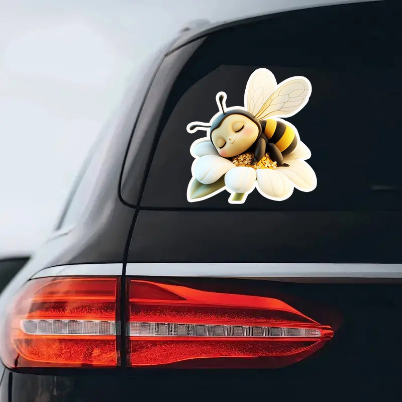 Bee Cute バンブルビー カーステッカー 窓用 保育園 - Baby Nursery Yellow Walls のレビューと価格