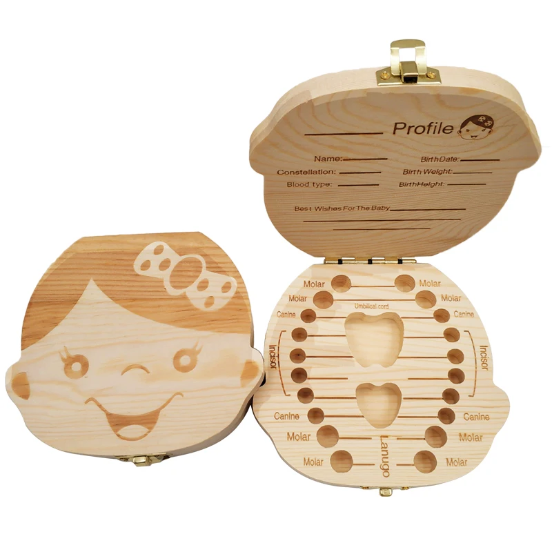 赤ちゃんの記念品ギフト、思い出の保管庫、乳歯ケース、スペイン - Baby Keepsake Box のレビューと価格