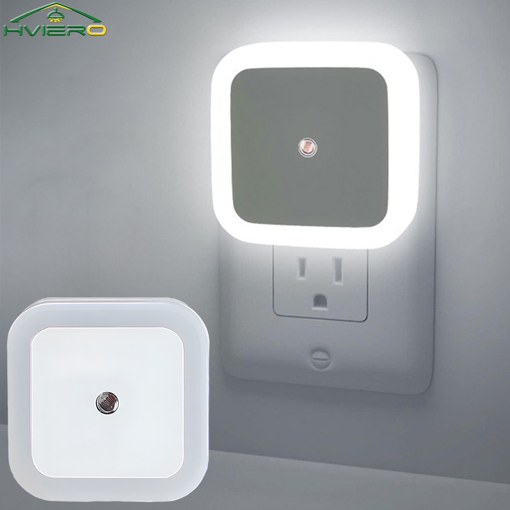 ワイヤレスセンサーLEDナイトライト EUプラグ ミニスクエ - Baby Nursery Night Light のレビューと価格