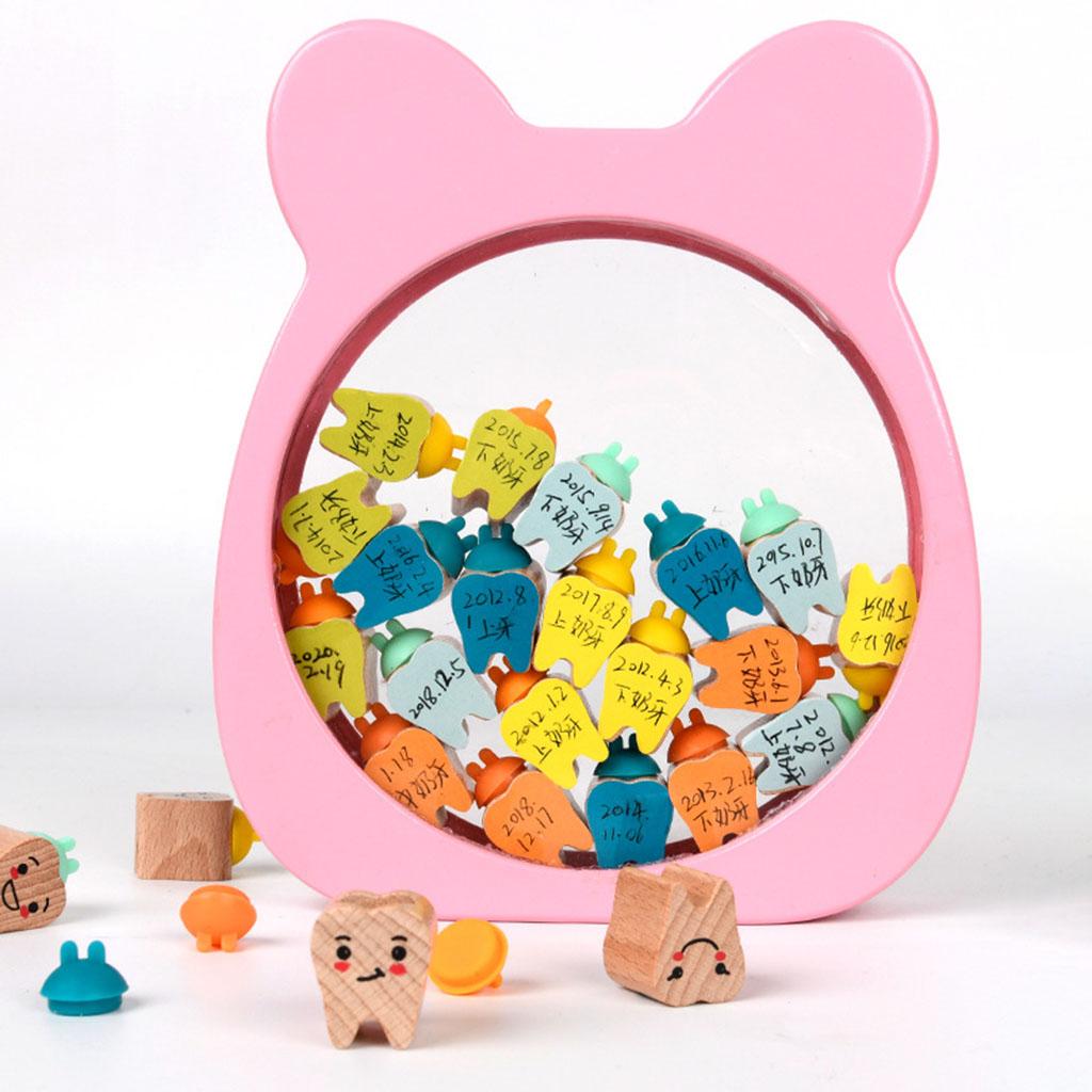 乳歯の妖精の記念品木製オーガナイザーボックス 動物柄で乳歯や - Baby Keepsake Box のレビューと価格