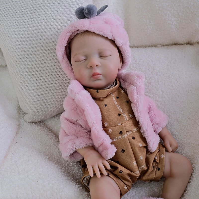12インチシリコンリボーンドール ルナ 多層塗装 3Dスキン - Baby Nursery Images のレビューと価格