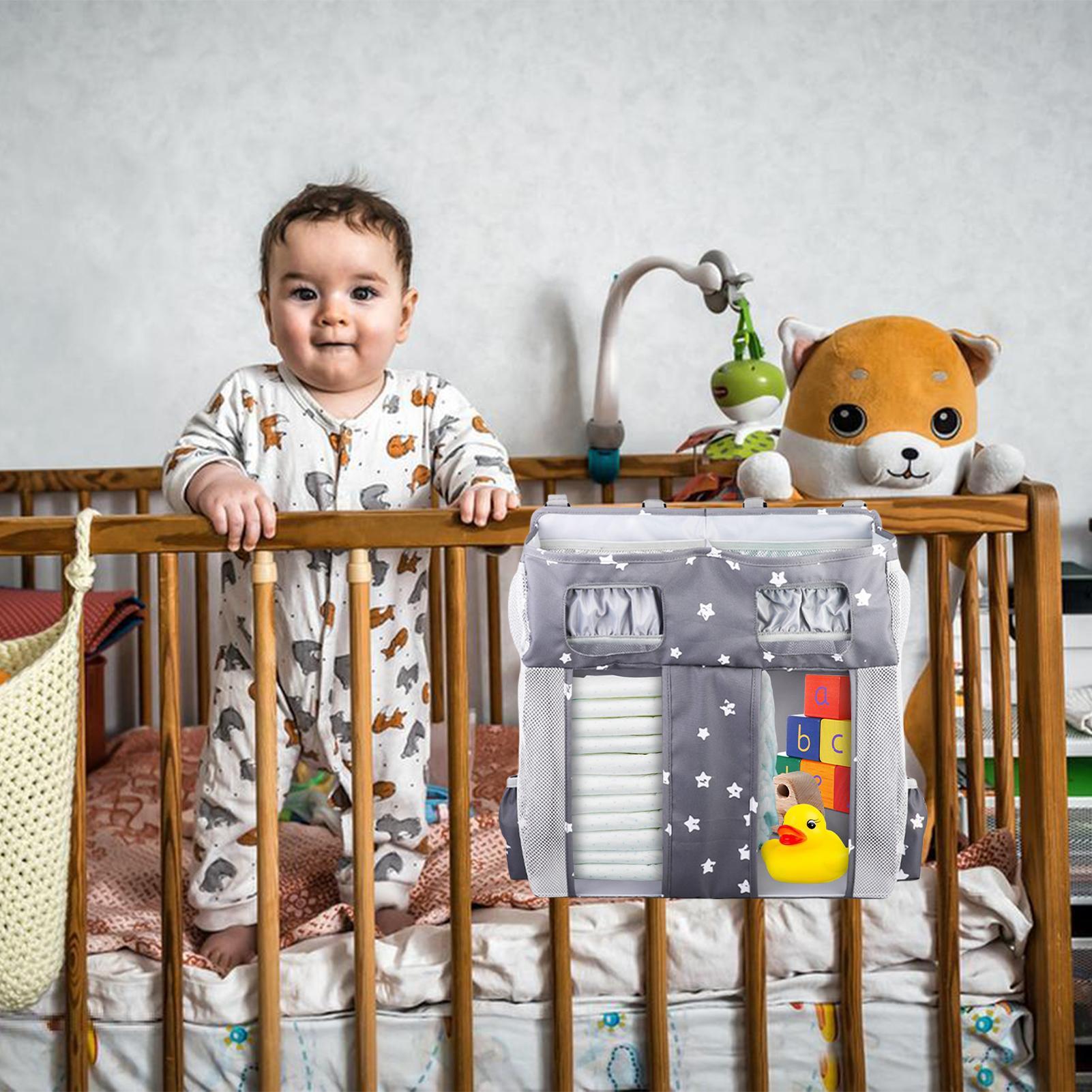 ぶら下げベビーベッド収納袋幼児必需品おむつおむつオーガナイザ - Baby Nursery Bags のレビューと価格