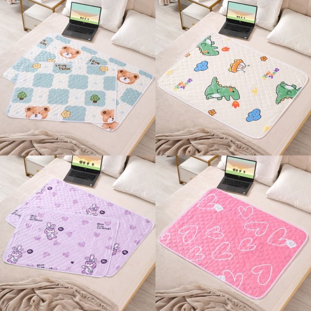 防水洗えるマットレス尿マット赤ちゃん幼児かわいい漫画ベッドプ - Baby Mattress Waterproof のレビューと価格