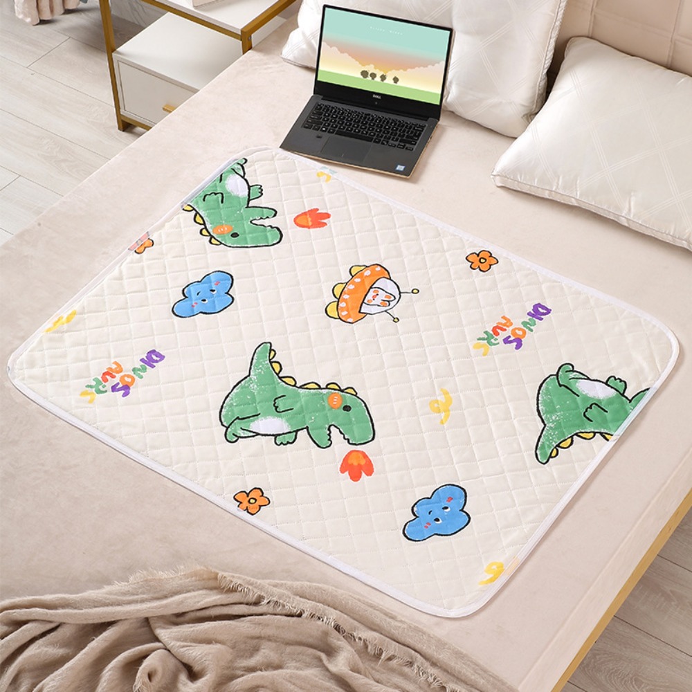 防水洗えるマットレス尿マット赤ちゃん幼児かわいい漫画ベッドプ - Baby Mattress Waterproof のレビューと価格