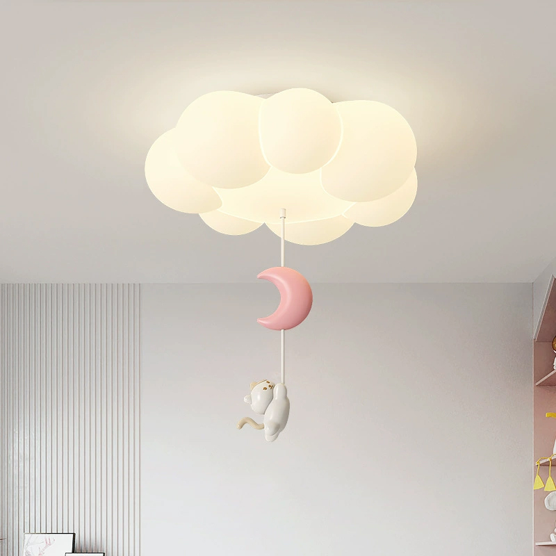 現代的な子供部屋用クラウド天井照明 LED 男の子女の子寝室 - Baby Nursery Ceiling Light のレビューと価格