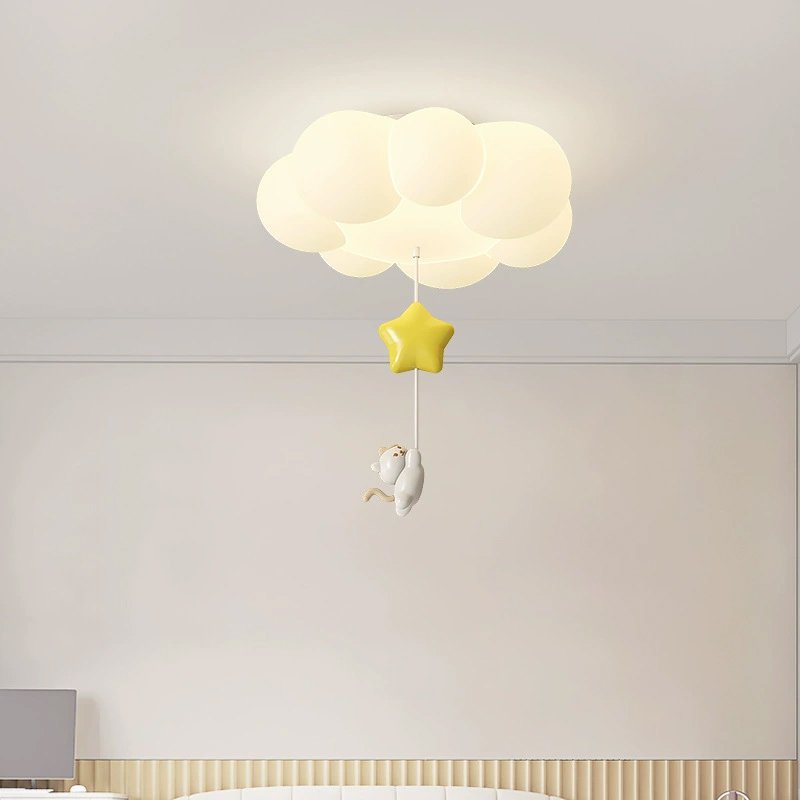 現代的な子供部屋用クラウド天井照明 LED 男の子女の子寝室 - Baby Nursery Ceiling Light のレビューと価格