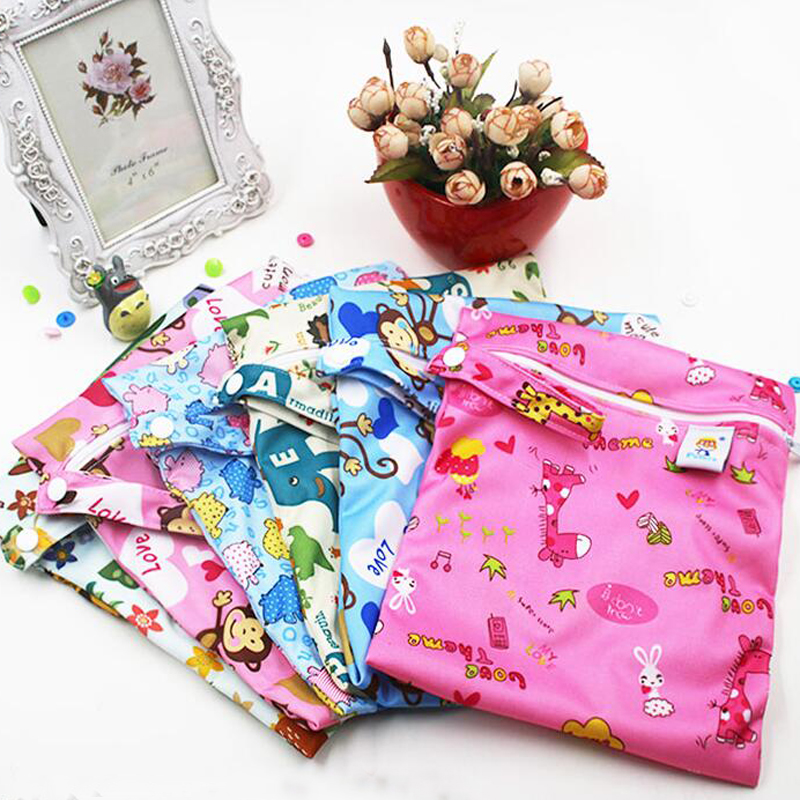プリント付きの再利用可能な防水バッグ,整理用ポケット付きのウ - Baby Nursery Bags のレビューと価格