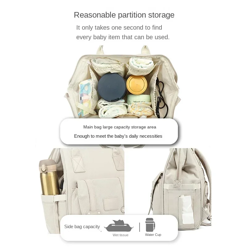 赤ちゃん用防水バックパック,ベビーカー用収納バッグ,屋外旅行 - Baby Nursery Bags のレビューと価格