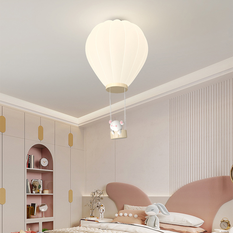 クリームスタイル子供部屋シーリングライト白熱気球ライトクリエ - Baby Nursery Ceiling Light のレビューと価格
